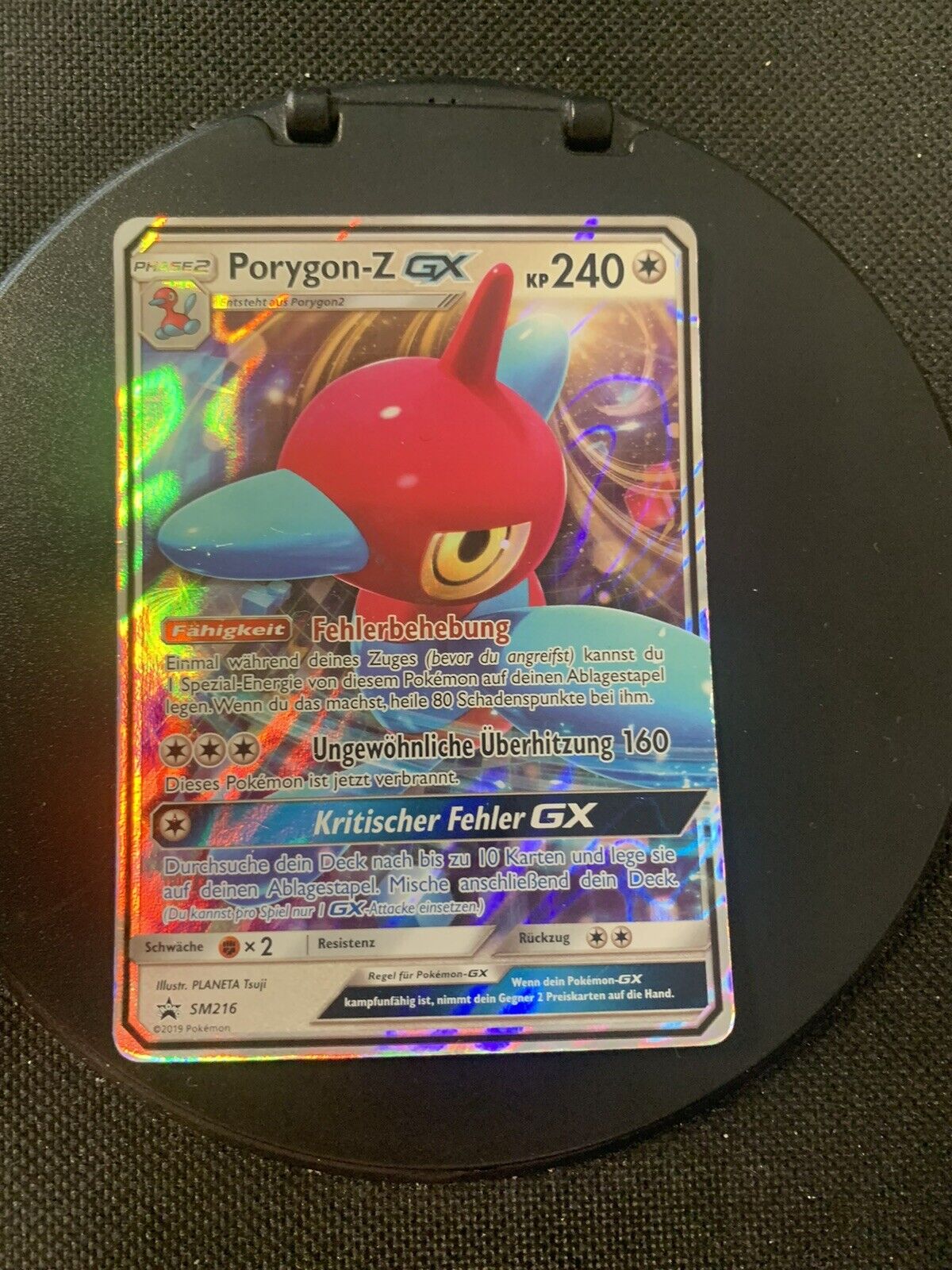 Pokemon Karte Gx Promo Porygon-Z SM216 Deutsch