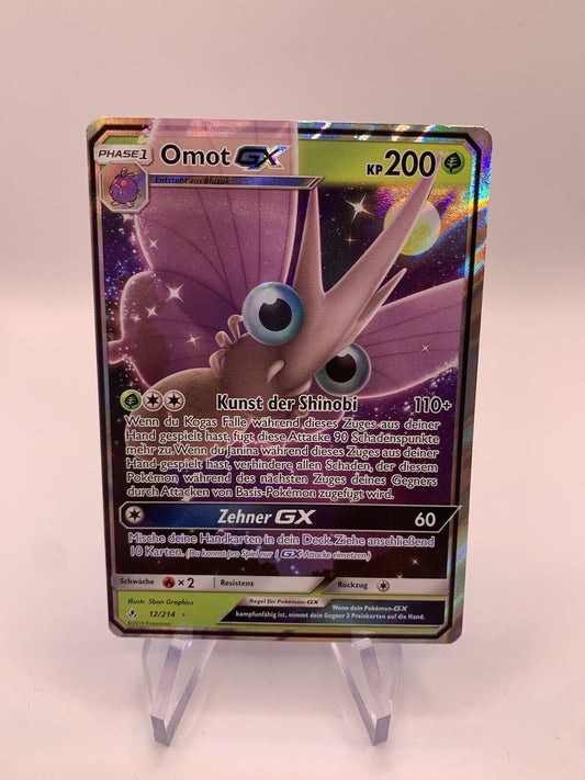 Pokemon Karte GX Omot 12/214 Deutsch