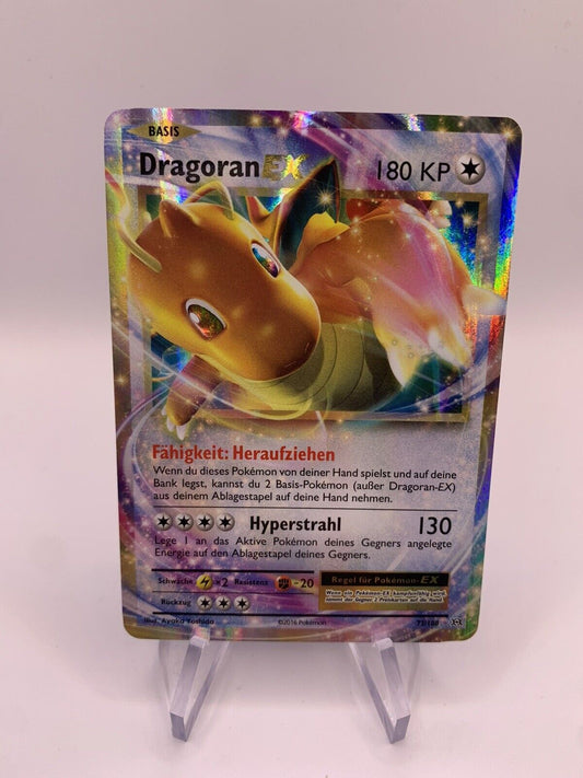 Pokemon Karte Ex Dragoran 72/108 Deutsch