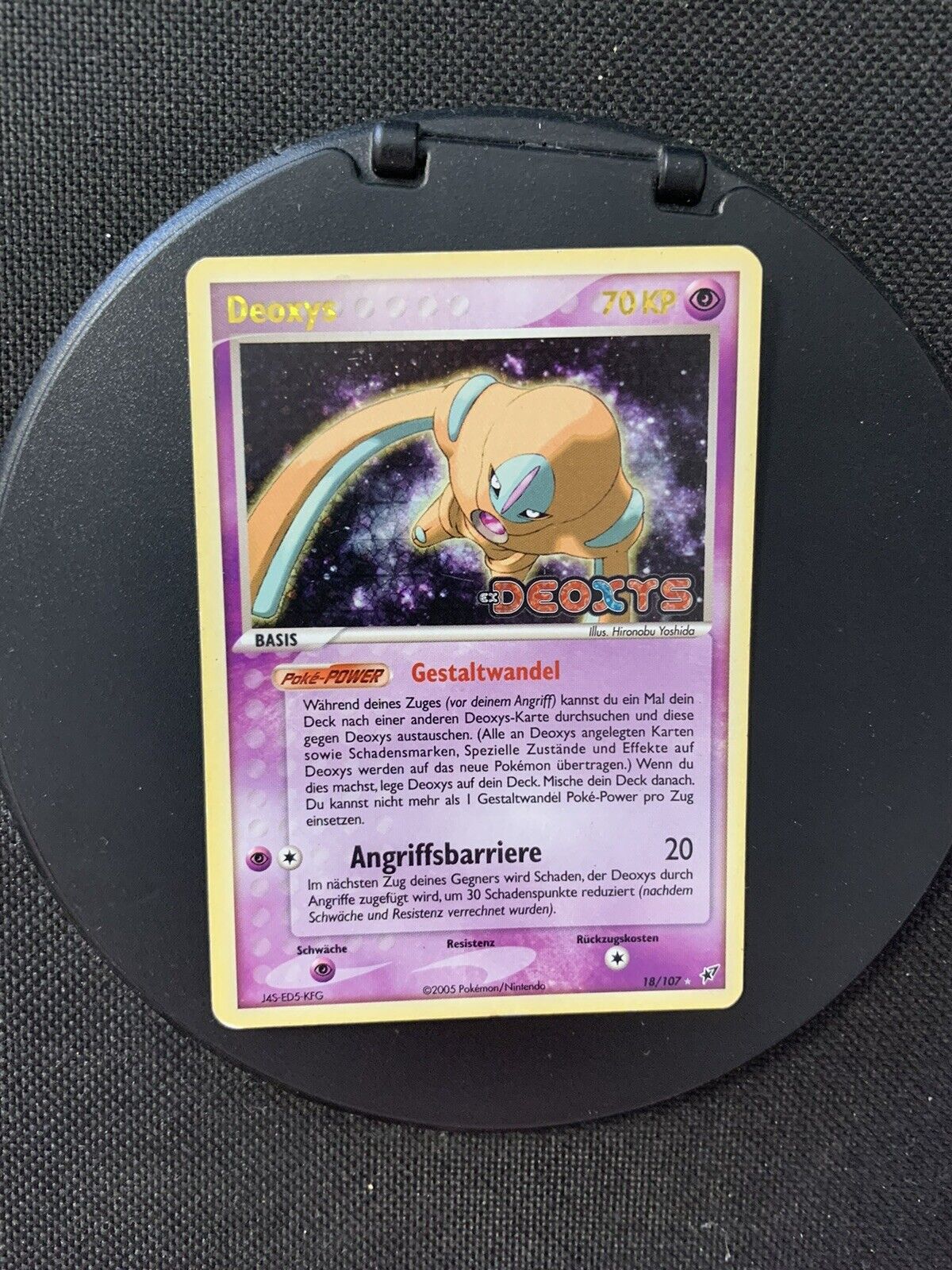 Pokemon Karte Holo Reverse Deoxys 18/107 Deutsch