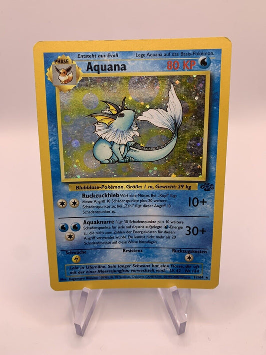 Pokemon Karte Holo Aquana 12/64 Deutsch