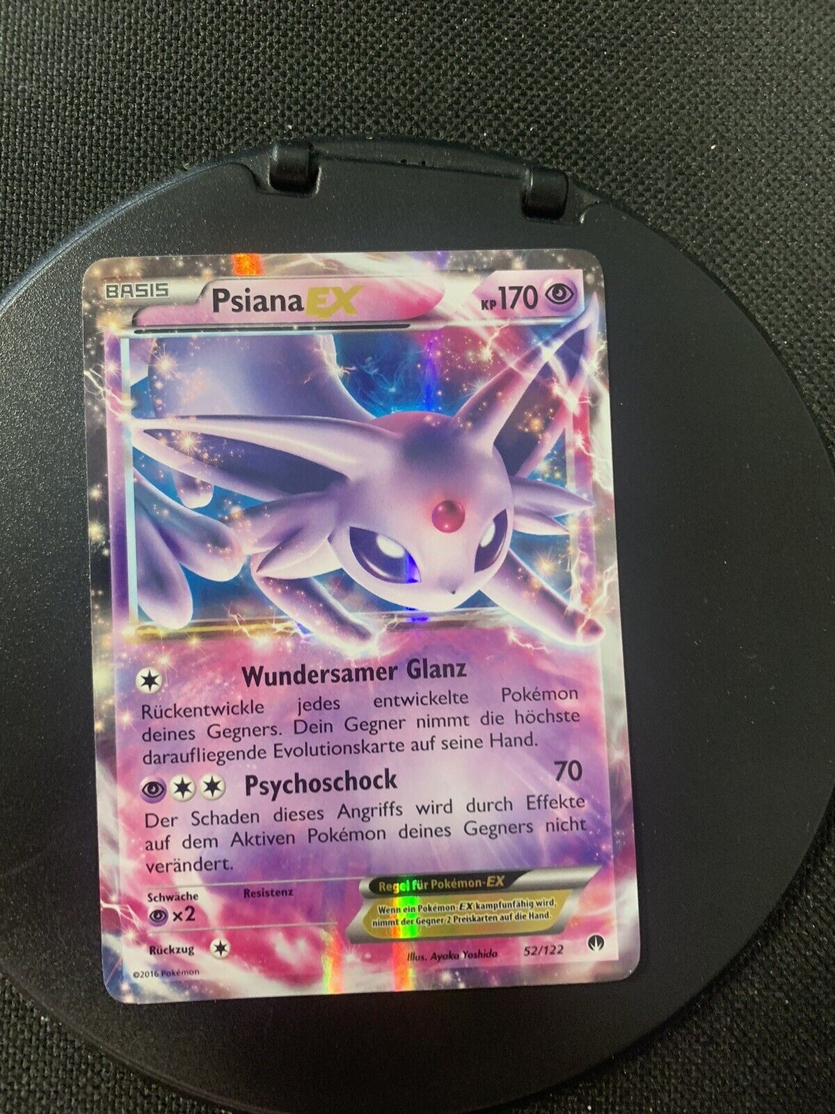 Pokemon Karte Ex Psiana 52/122 Deutsch