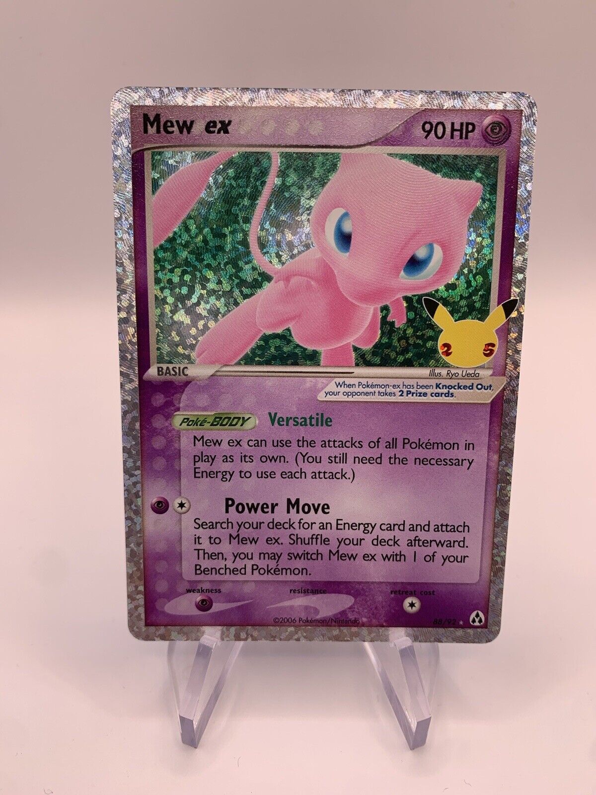 Pokemon Karte Celebration EX Mew 88/92 Englisch