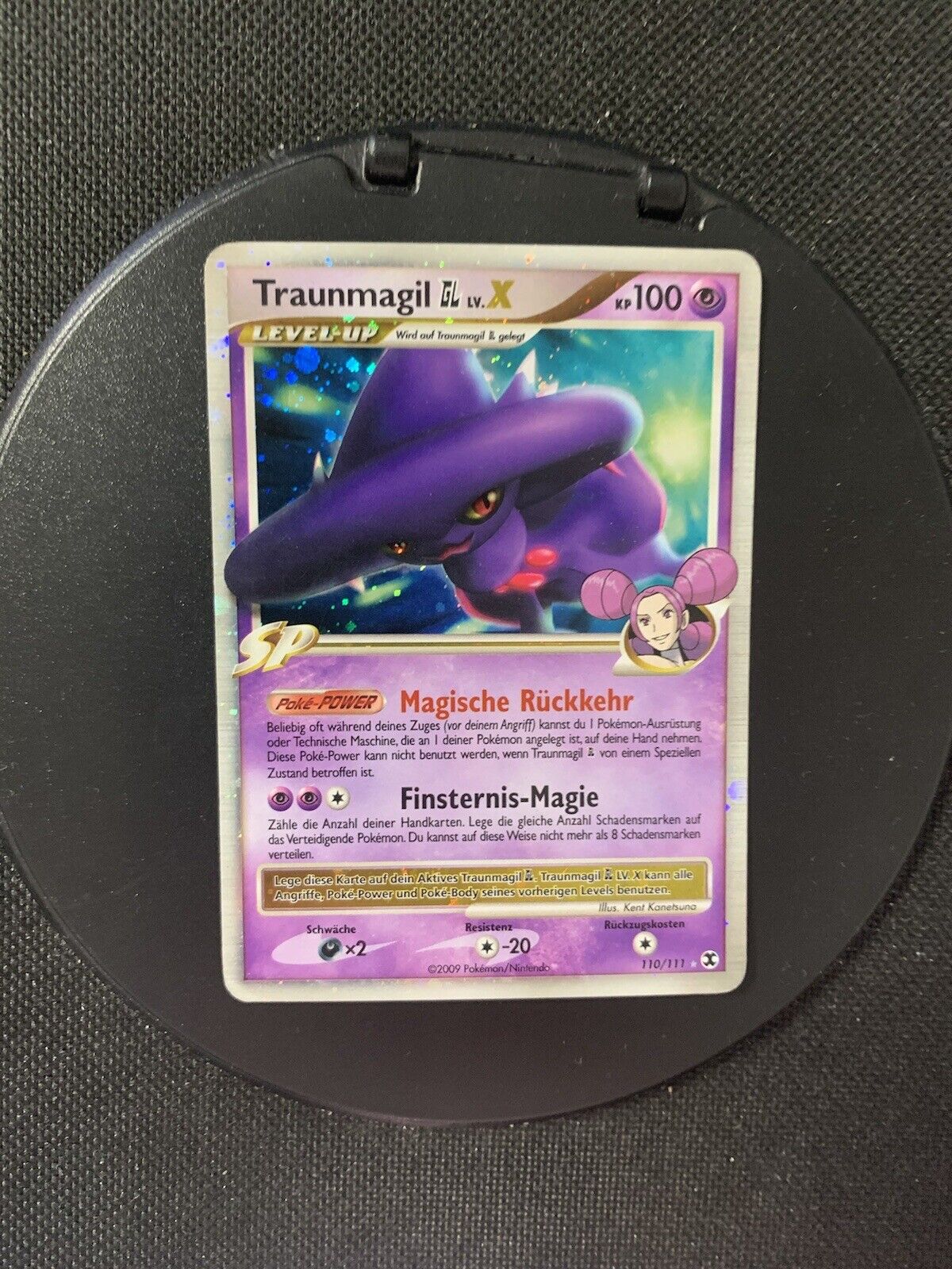 Pokemon Karte Holo Lv.X Traunmagil 110/111 Deutsch