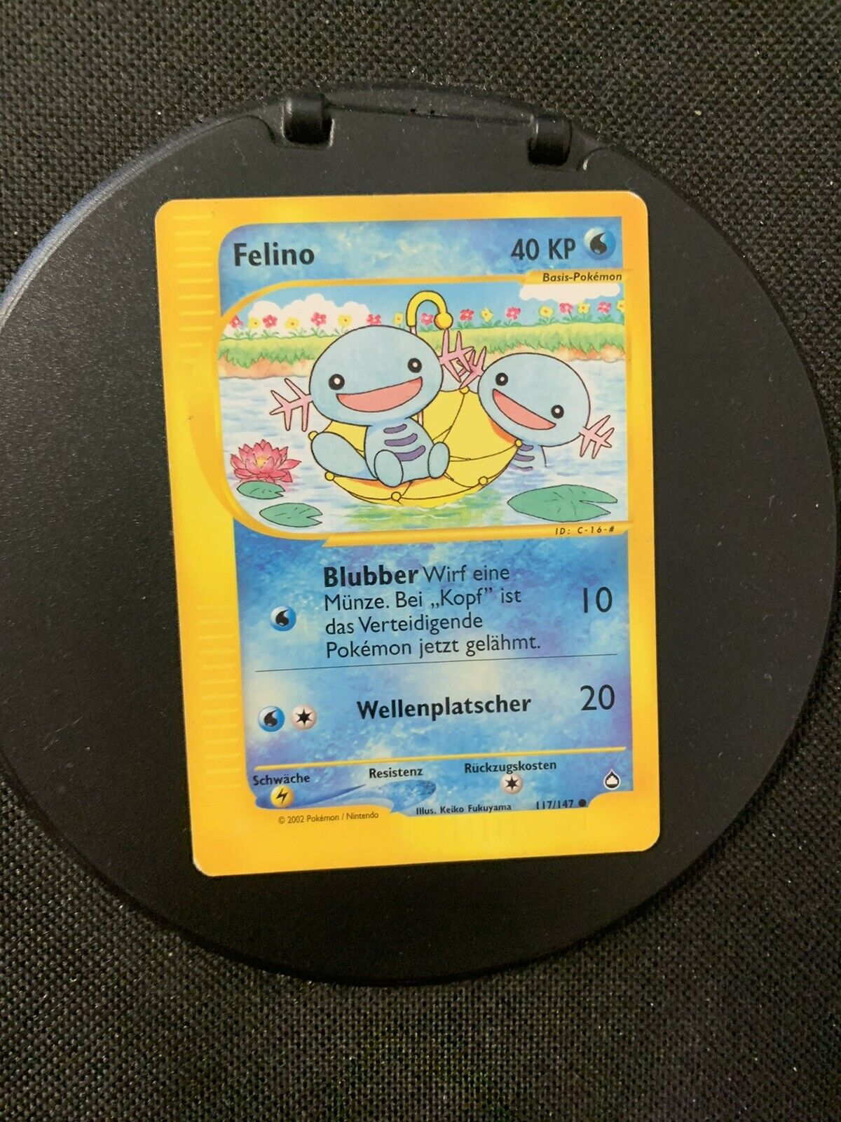 Pokemon Karte E-Serie Felino 117/147 Deutsch