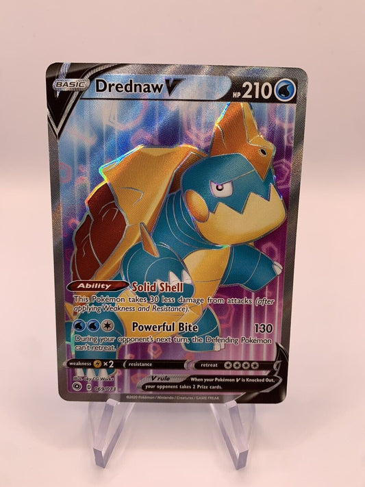 Pokemon Karte V Fullart Kamalm 69/73 Englisch