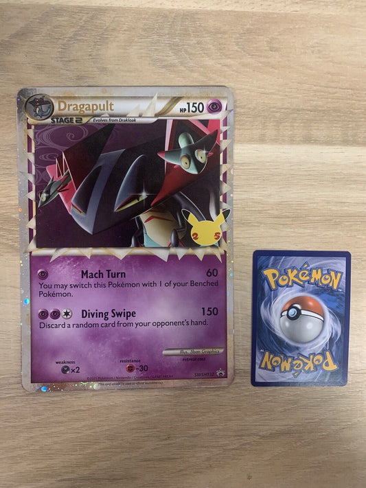 Pokemon Karte XXL Promo Dragapult SWSH132 Englisch