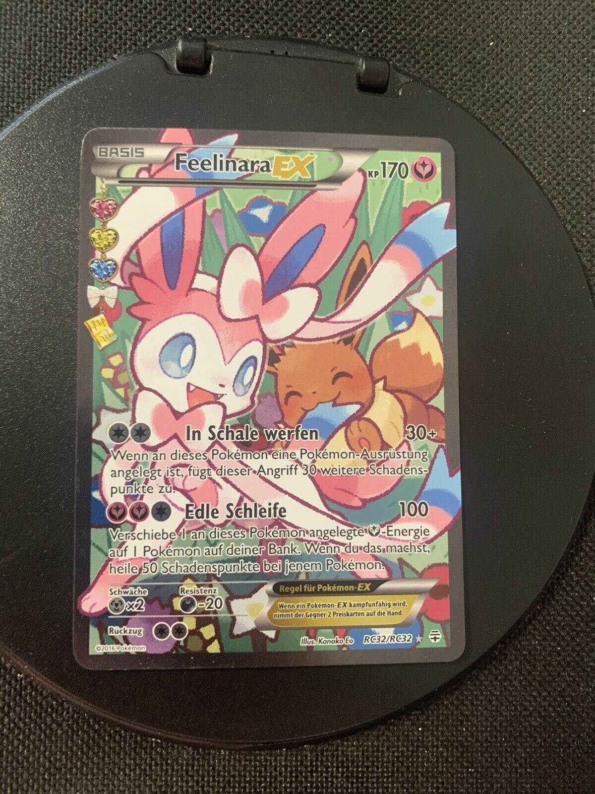 Pokemon Karte Ex Alt-Art Feelinara RC32/RC32 Deutsch