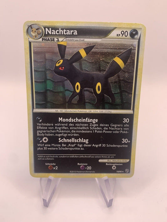 Pokemon Karte Holo Nachtara 10/90 Deutsch