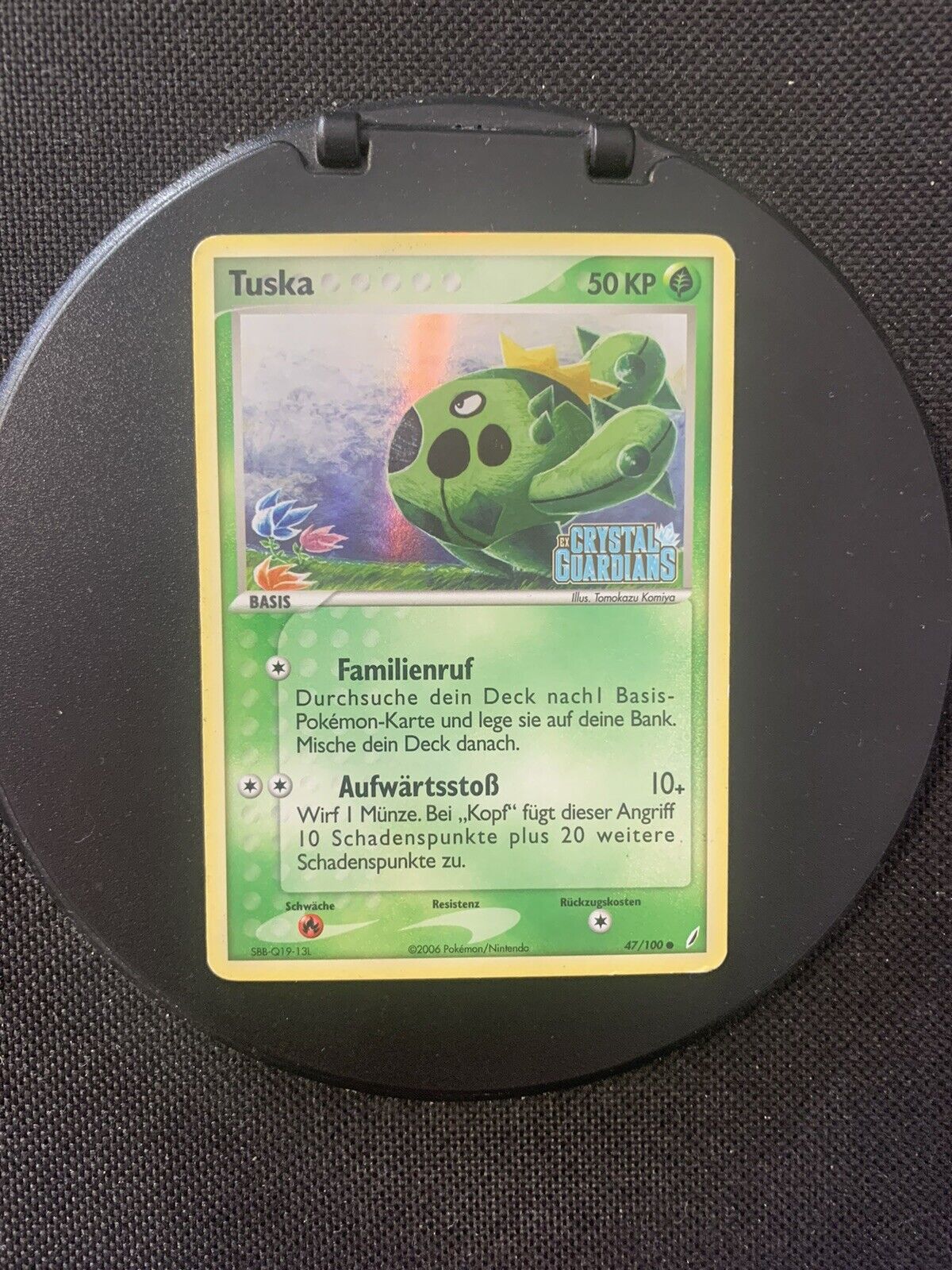 Pokemon Karte Holo Tuska 47/100 Deutsch