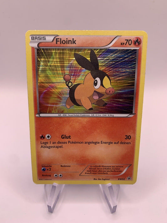 Pokemon Karte Holo Promo Floink BW02 Deutsch