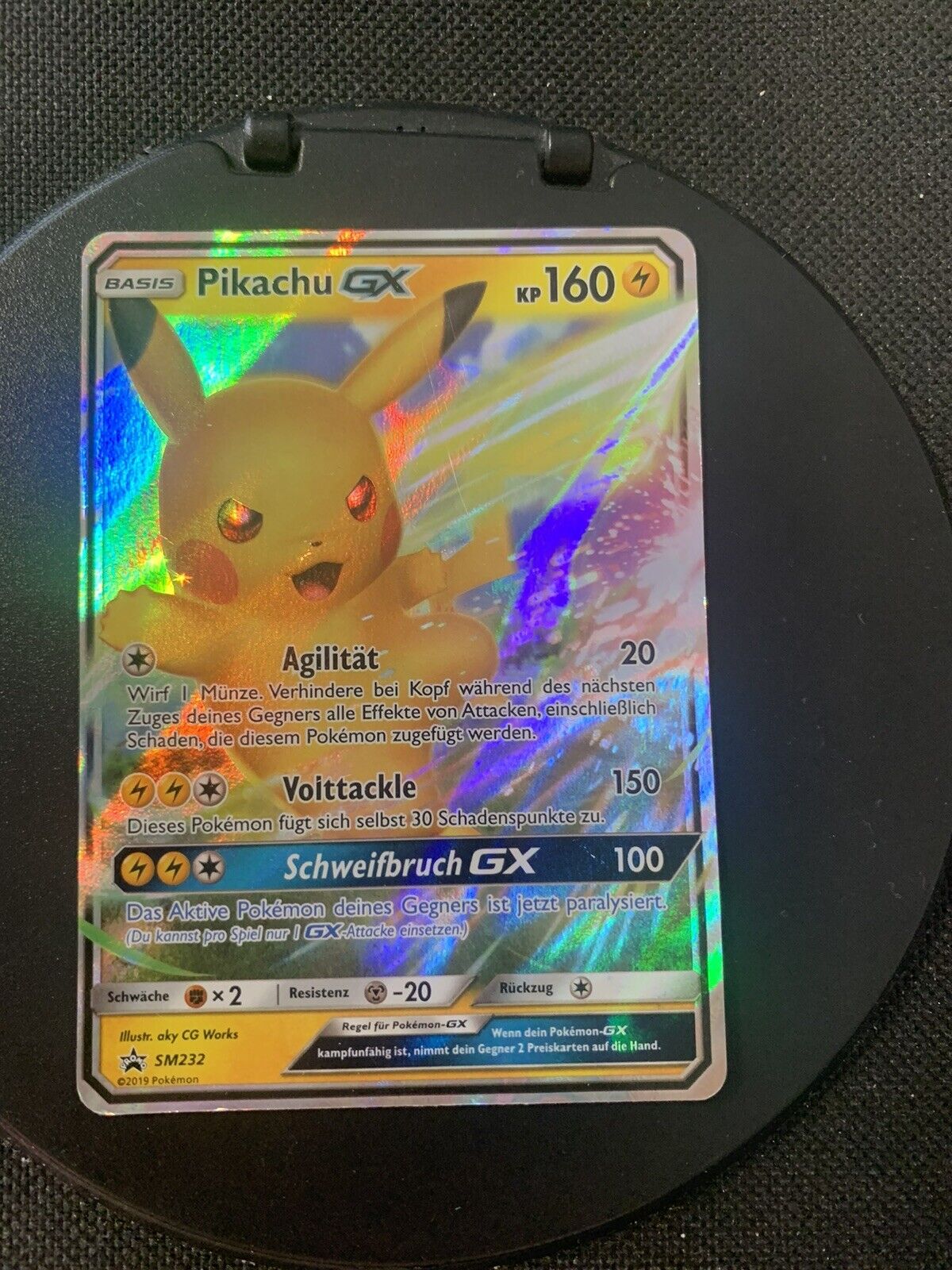 Pokemon Karte Gx Promo Pikachu SM232 Deutsch