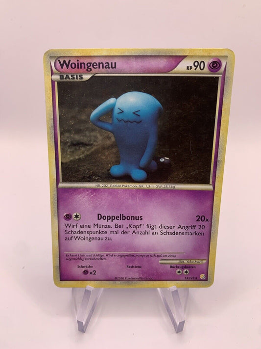 Pokemon Karte Holo Woingenau 13/123 Deutsch