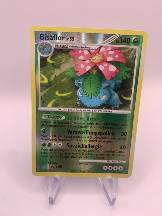 Pokemon Karte Revers Bisaflor 13/147 Deutsch