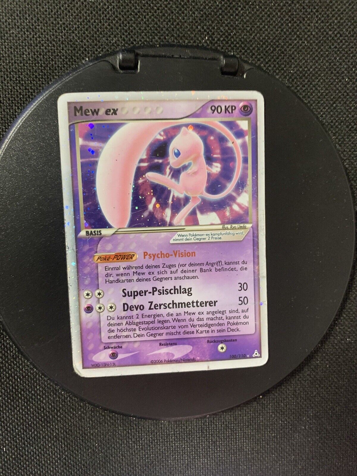 Pokemon Karte EX Mew 100/110 Deutsch