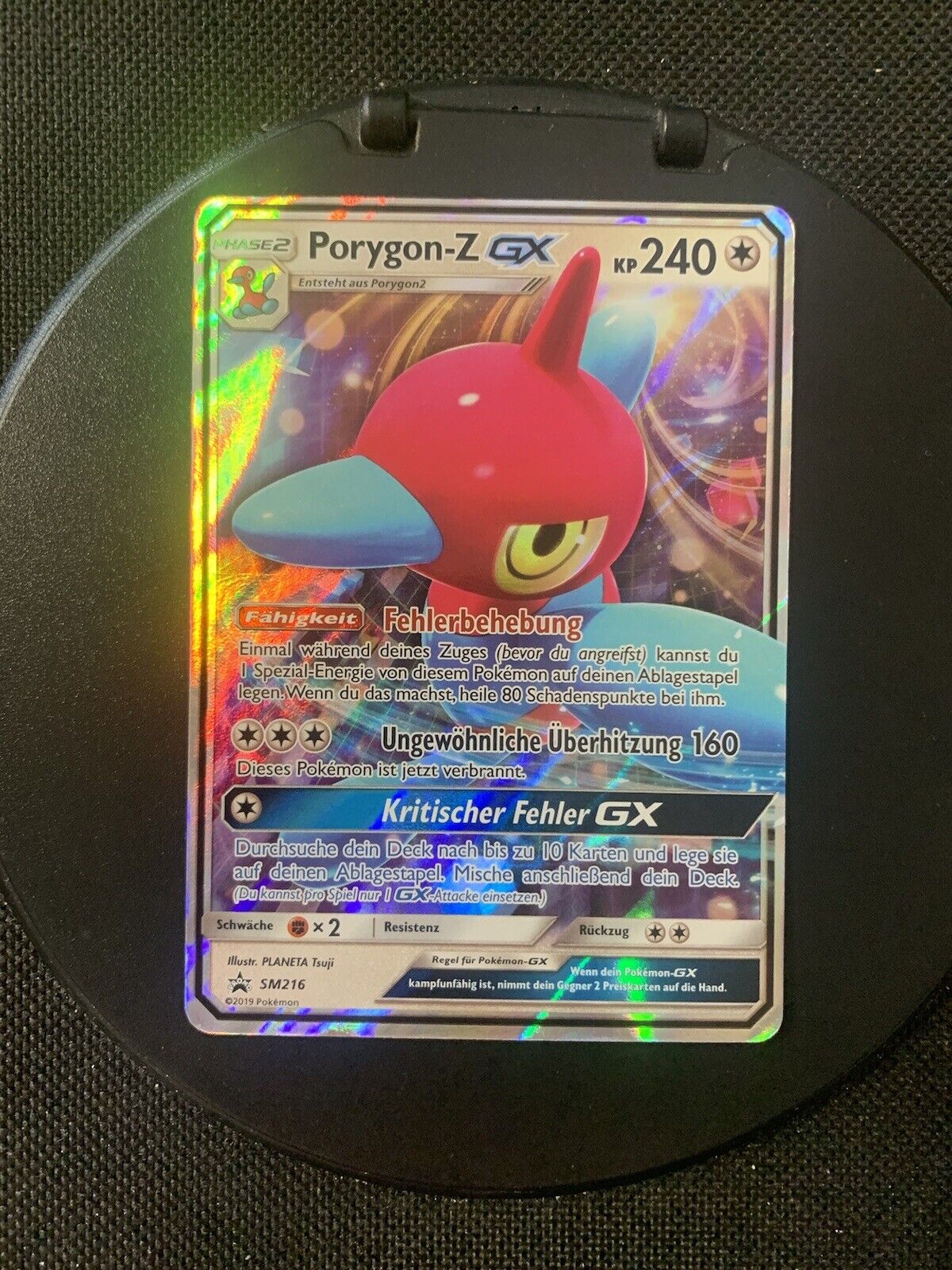 Pokemon Karte GX Promo Porygon-Z SM216 Deutsch