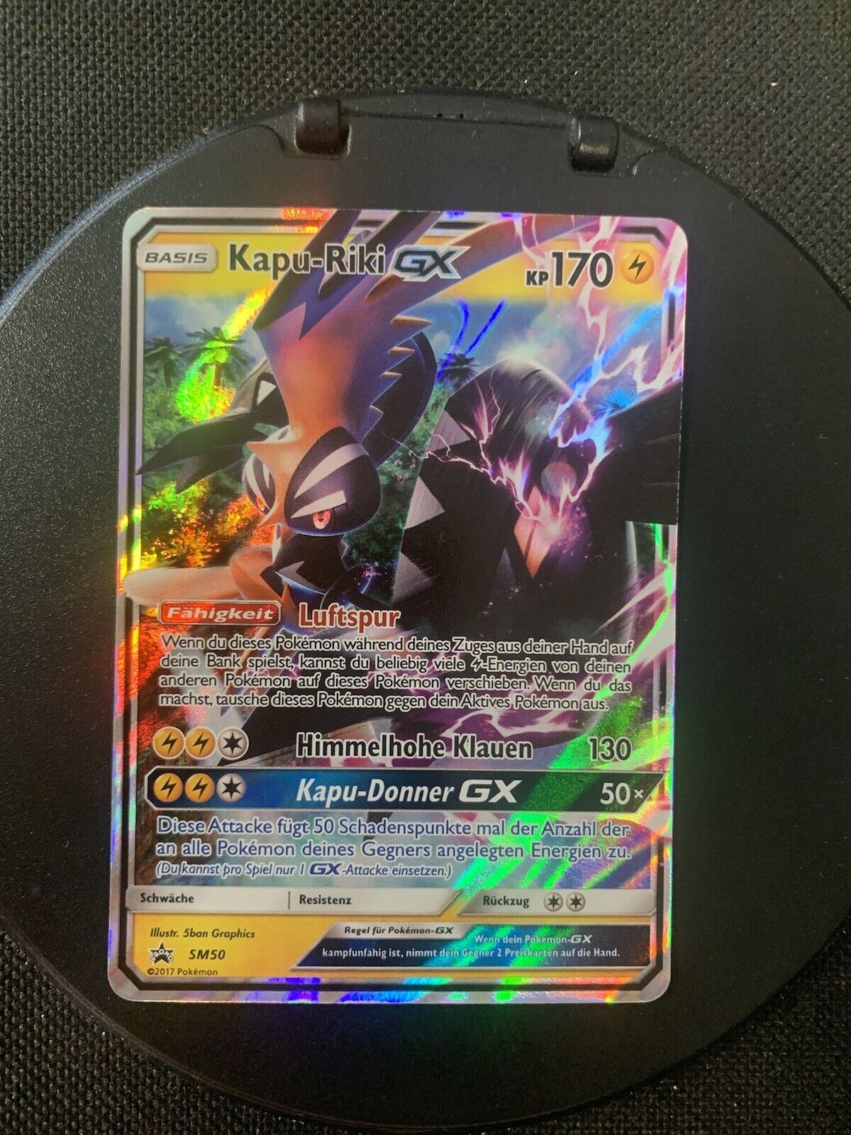 Pokemon Karte GX Promo Kapu-Riki SM50 Deutsch