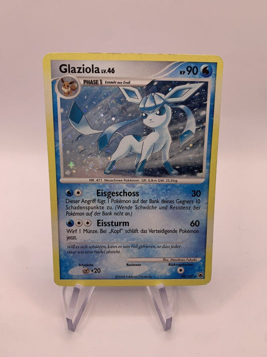 Pokemon Karte Holo Glaziola 20100 Deutsch