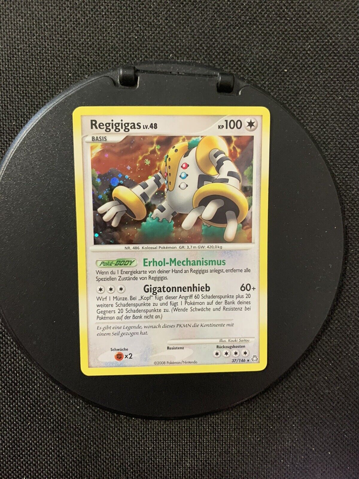 Pokemon Karte Holo Regigigas 37146 Deutsch