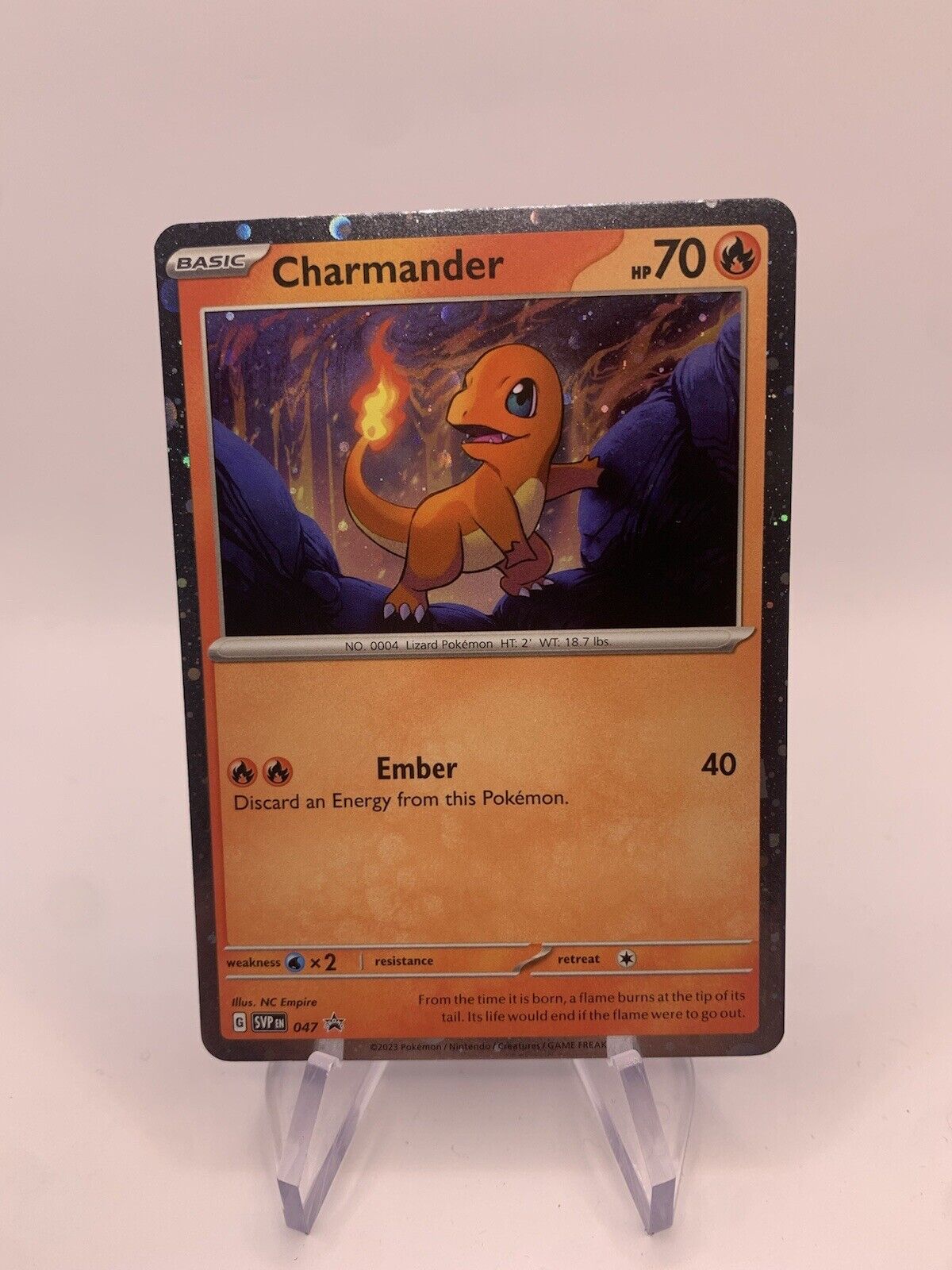 Pokmon Card Promo Charmander 047 English