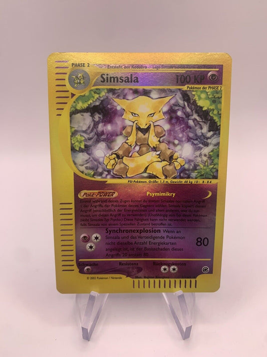 Pokemon Karte Reverse E-Serie Simsala 1/165 Deutsch