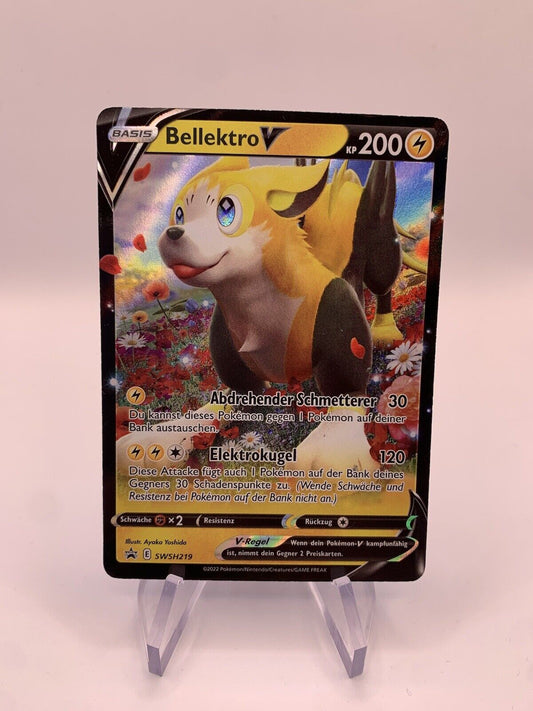 Pokemon Karte V Promo Bellektro SWSH219 Deutsch