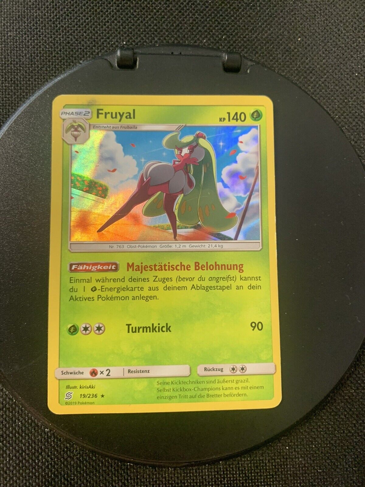 Pokemon Karte Holo Fruyal 19/236 Deutsch