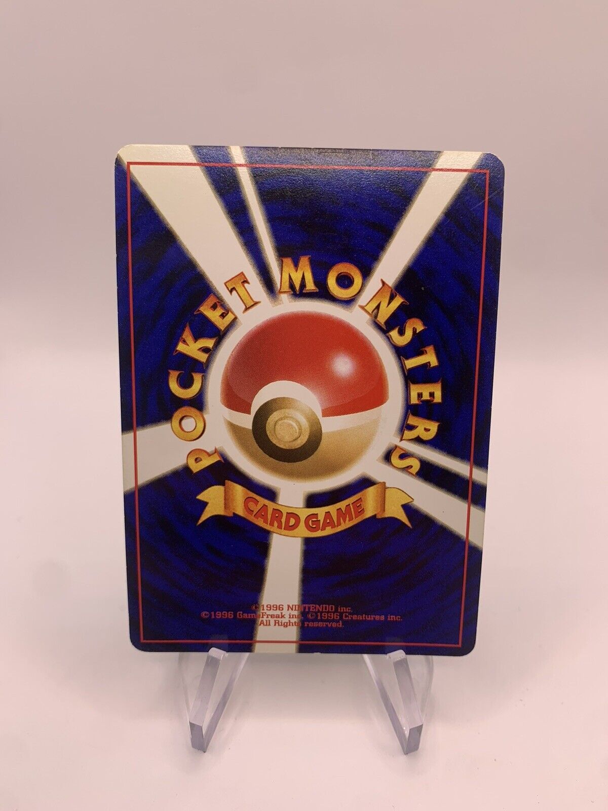 Pokmon Card Holo Meganie No1.54 Japanese