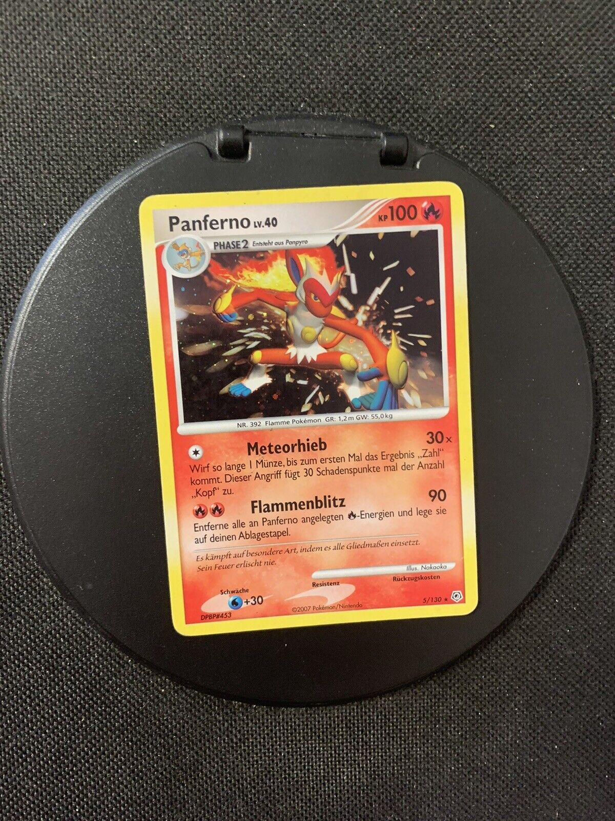 Pokemon Card Holo Panferno 5130 German