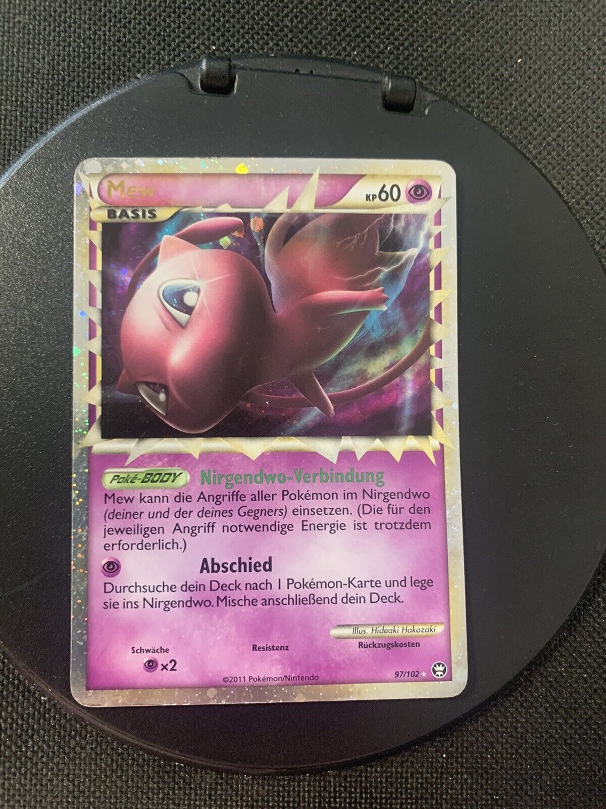 Pokemon Karte Prime Mew 97/102 Deutsch