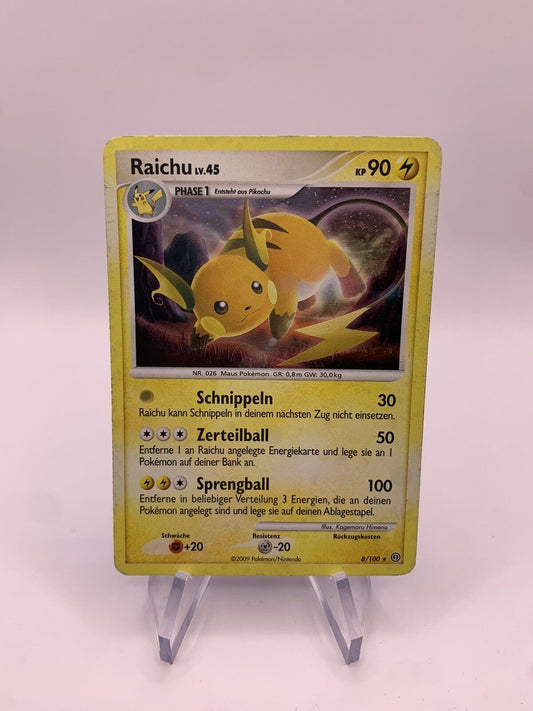 Pokemon Card Holo Raichu 8100 German