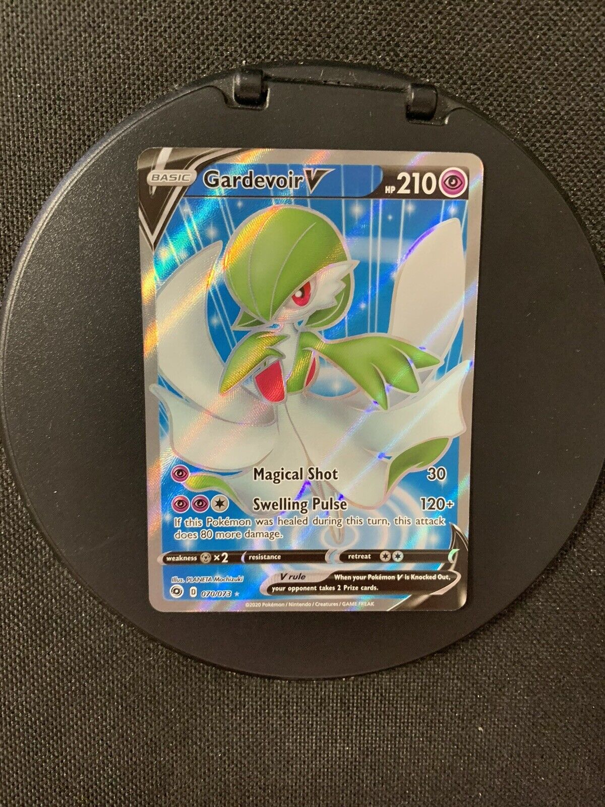 Pokemon Karte V Fullart Gardevoir 70/73 Englisch