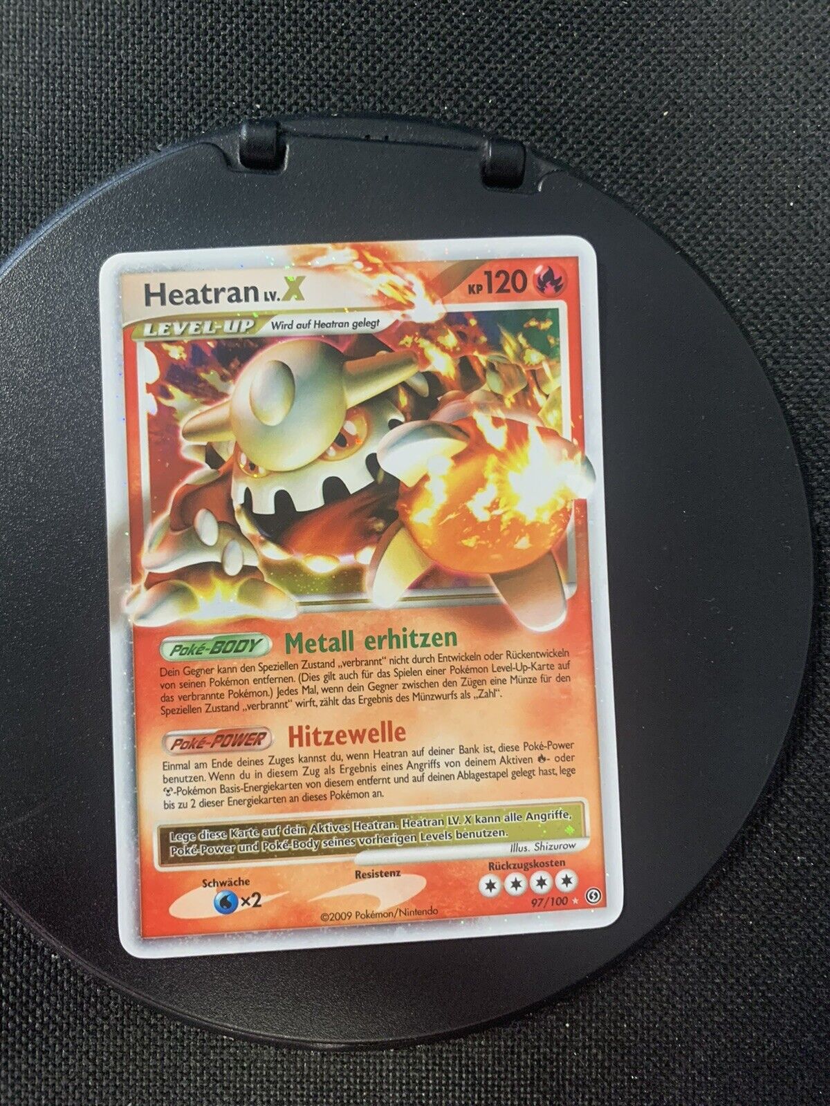 Pokemon Karte Lv X Heatran 97/100 Deutsch