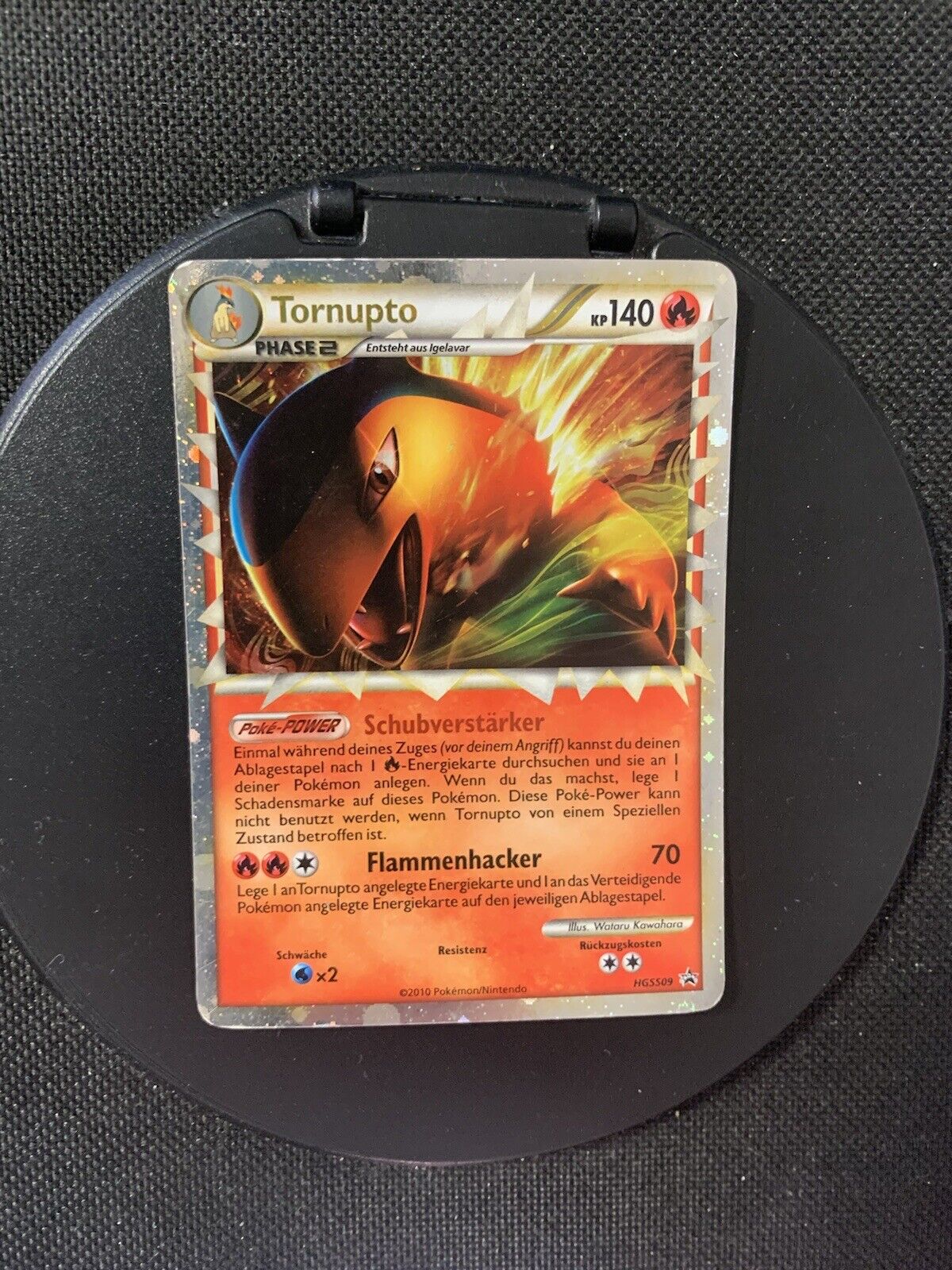 Pokemon Karte Promo Prime Tornupto HGSS09 Deutsch