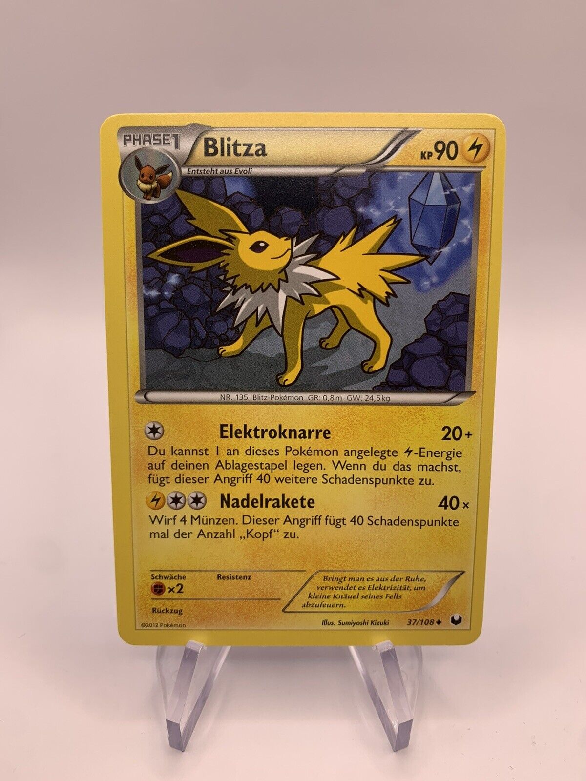 Pokemon Card Blitza 37108 German