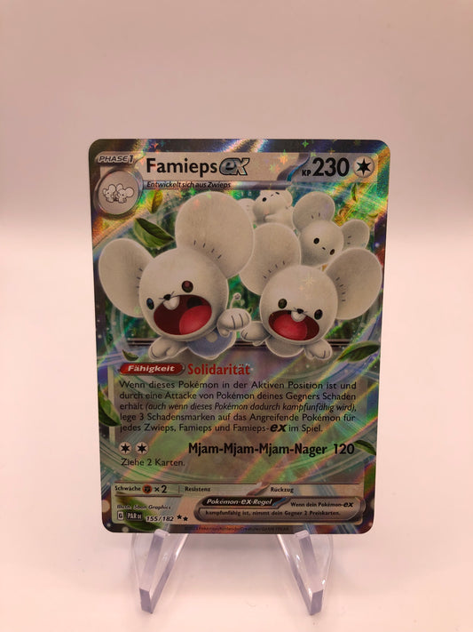 Pokemon Karte Ex Famieps 155/182 Deutsch