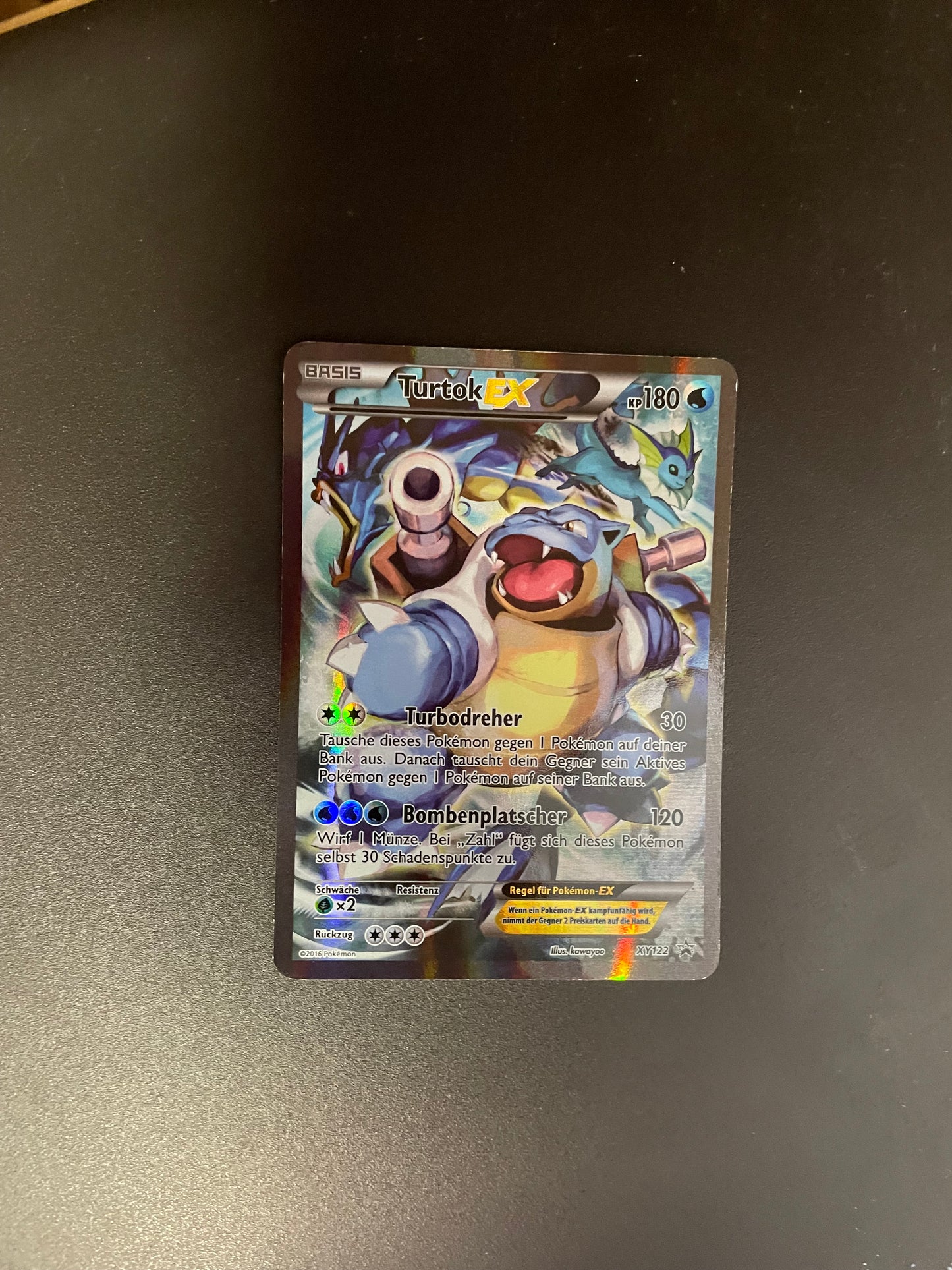 Pokemon Karte EX Promo Bisaflor XY122 Deutsch