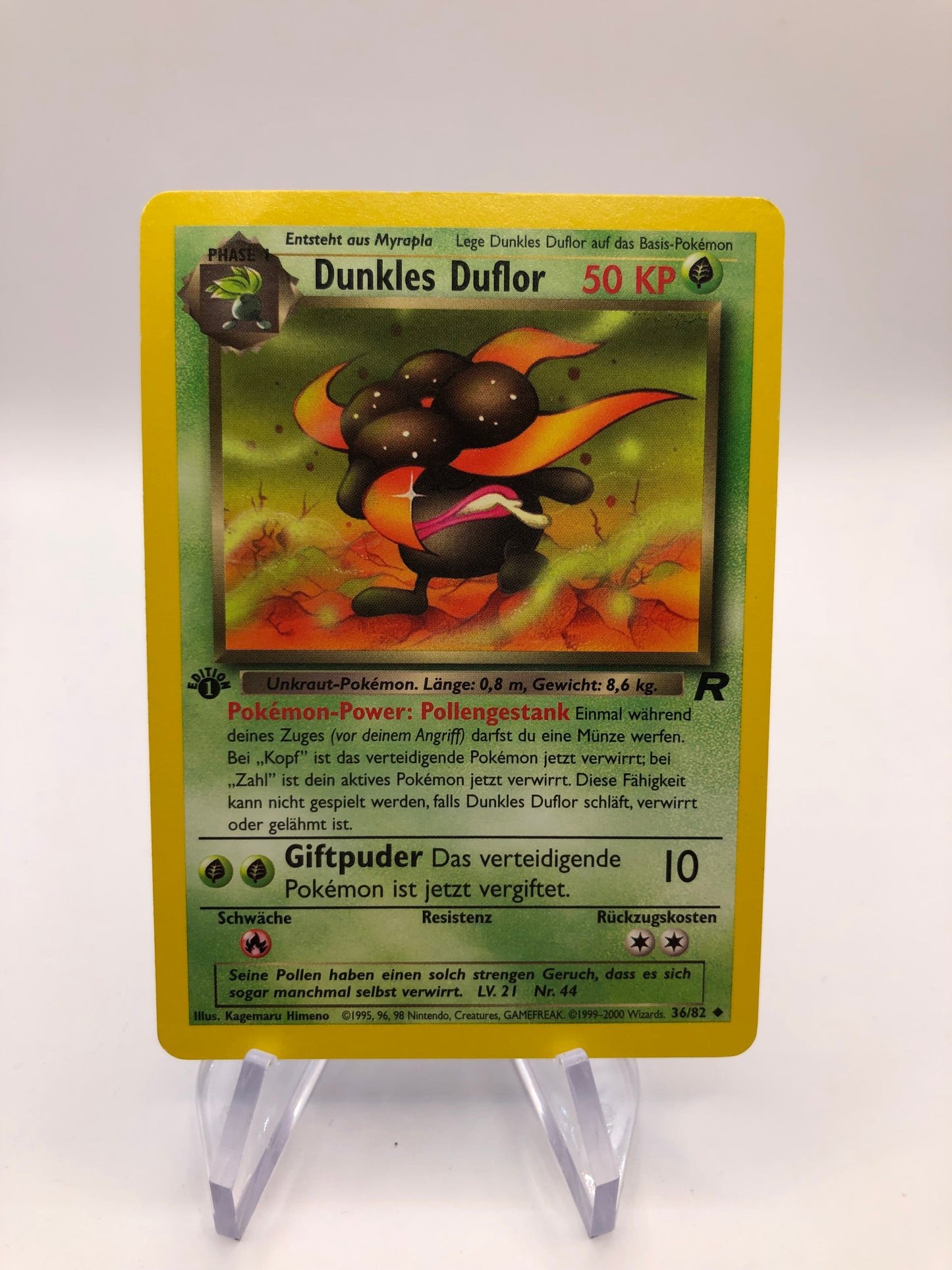 Pokemon Karte Rocket Dunkles Duflor 36/82 Deutsch