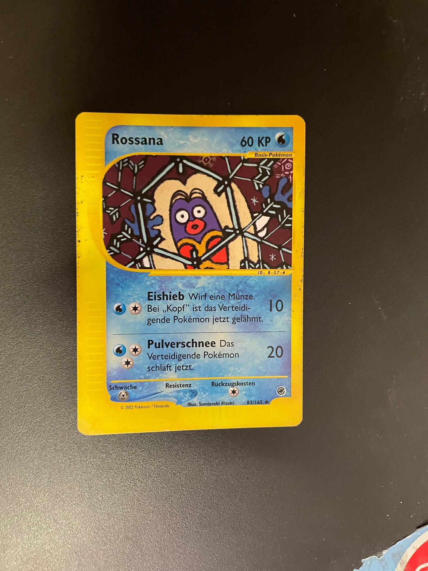 Pokemon Karte e-Series Rossana 83/165 Deutsch