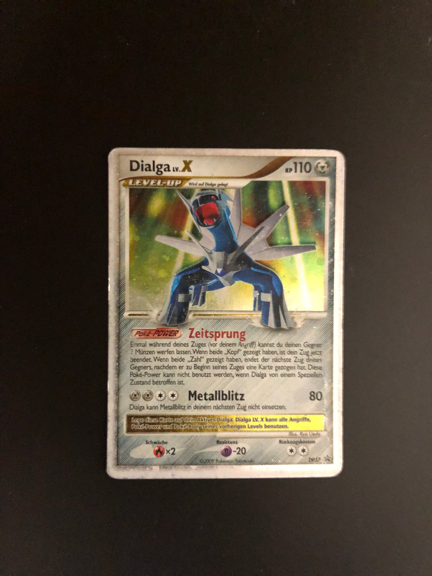 Pokemon Karte Lv.X Promo Dialga DP37 Deutsch