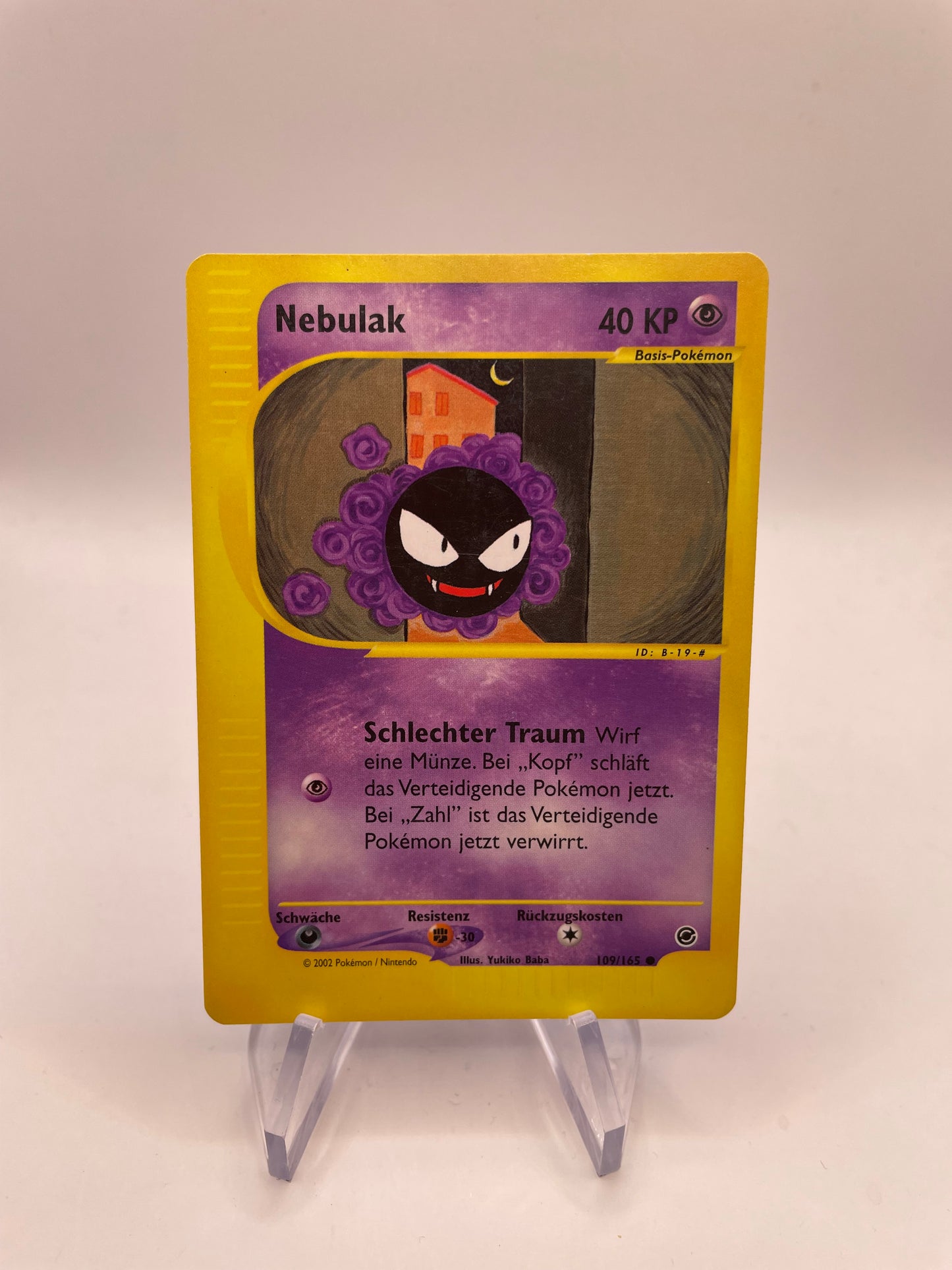 Pokemon Karte e-Series Nebulak 109/165 Deutsch