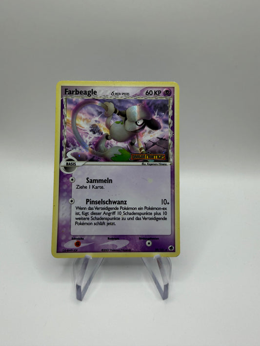 Pokemon Karte Stamp Delta Species Farbeagle 39/101 Deutsch