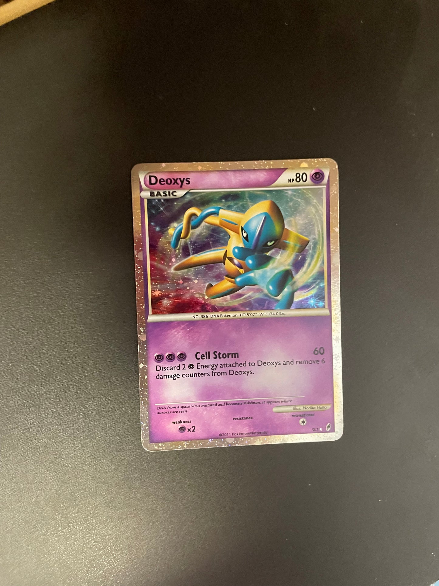 Pokemon Karte Holo Deoxys SL1 Englisch