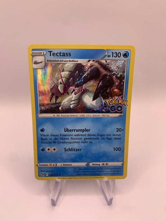 Pokemon Karte Holo Tectass 26/78 Deutsch