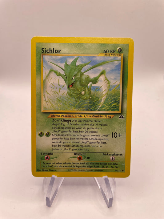 Pokemon Karte Neo Discovery Sichlor 46/75 Deutsch