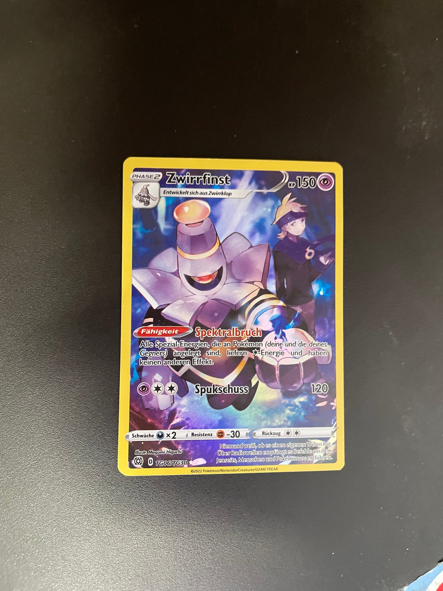 Pokemon Karte Zwirrfinst TG06/TG30 Deutsch
