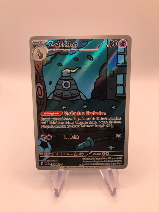 Pokemon Karte Art-Rare Zwirrklop 69/64 Deutsch