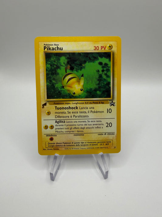 Pokemon Karte World Collection Pikachu 27 Italienisch