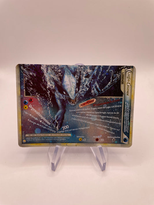 Pokemon Karte Lugia Legende 114/123 Deutsch