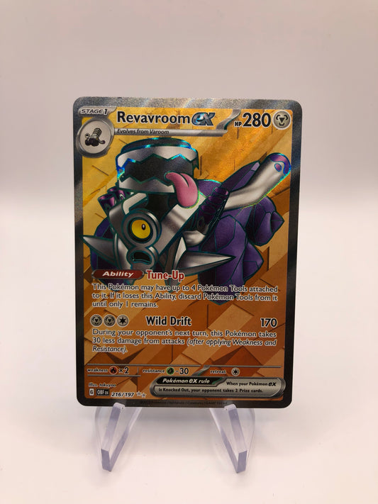 Pokemon Karte Ex Fullart Revavroom 216/197 Englisch